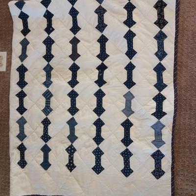 HANDMADE QUILT WITH SOME STAINS