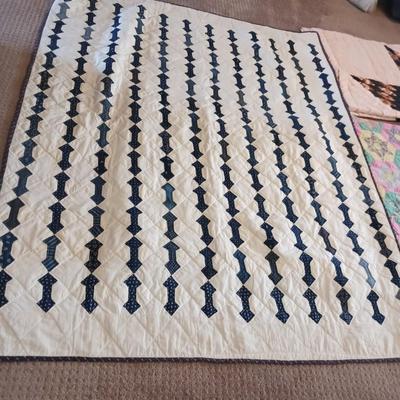 HANDMADE QUILT WITH SOME STAINS