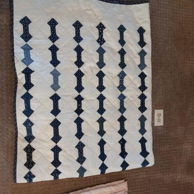 HANDMADE QUILT WITH SOME STAINS