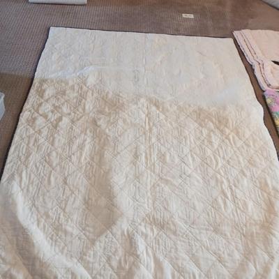 HANDMADE QUILT WITH SOME STAINS