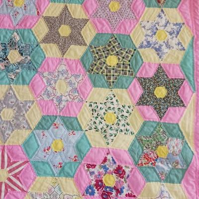 HANDMADE STAR QUILT
