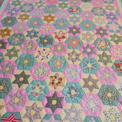 HANDMADE STAR QUILT