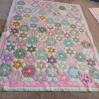 HANDMADE STAR QUILT