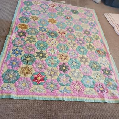 HANDMADE STAR QUILT