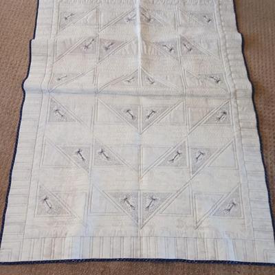 SIGNED HANDMADE QUILT