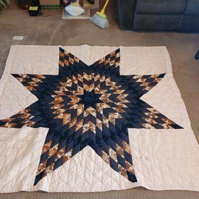HANDMADE STAR QUILT