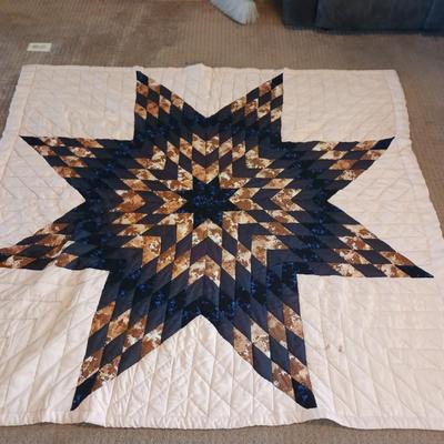 HANDMADE STAR QUILT