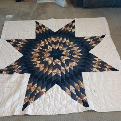 HANDMADE STAR QUILT