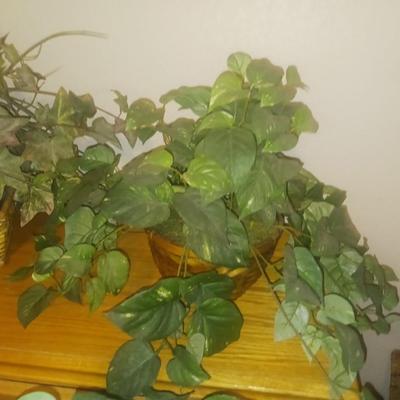 FAUX PLANTS IN CONTAINERS
