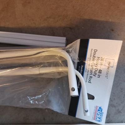 CARPET SHIELD, SAWHORSE LEGS, CARDBOARD SHIMS AND MORE