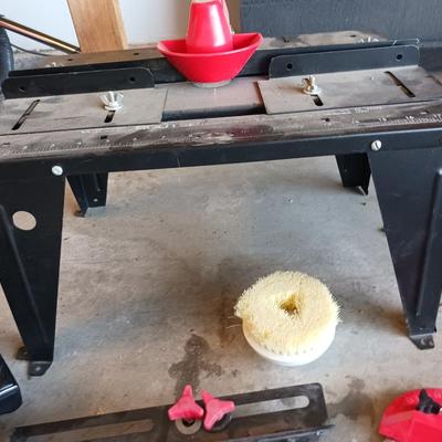 ROUTER, ROUTER TABLE WITH EXTRAS