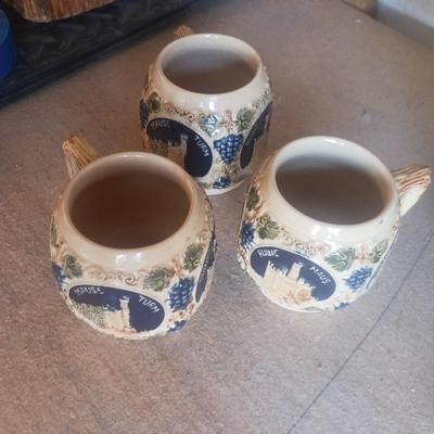 SOUP TUREEN/PUCH BOWL W/CUPS MADE IN GERMANY