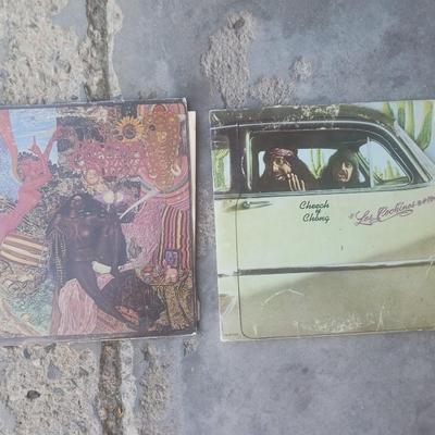 CHEECH & CHONG PLUS SANTANA VINYL RECORDS