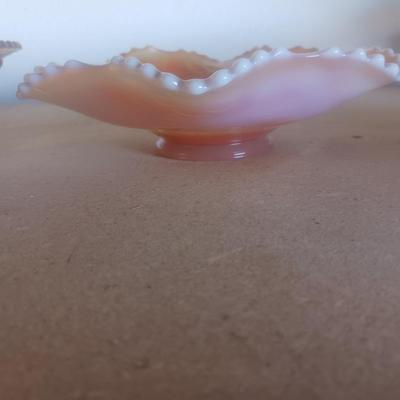 2 CARNIVAL GLASS BOWLS