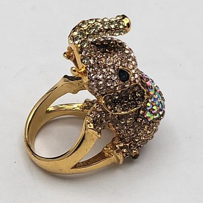 Bling Figurals - Rhinestone/Crystal Brooch, Rings