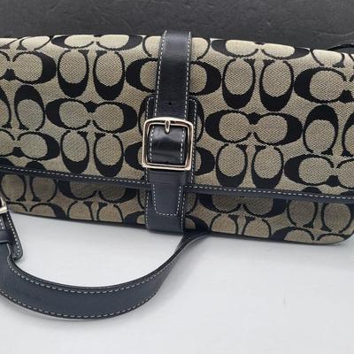 COACH Baguette Signature Handbag