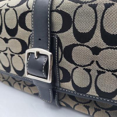 COACH Baguette Signature Handbag