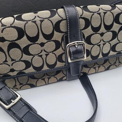 COACH Baguette Signature Handbag
