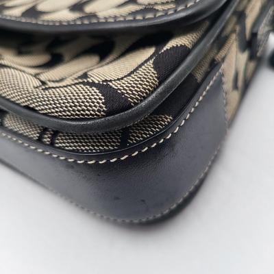 COACH Baguette Signature Handbag