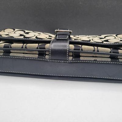 COACH Baguette Signature Handbag