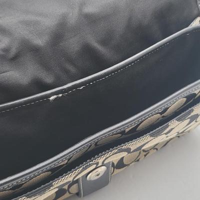 COACH Baguette Signature Handbag