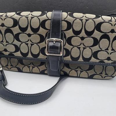 COACH Baguette Signature Handbag