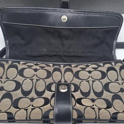 COACH Baguette Signature Handbag