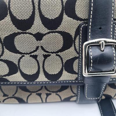 COACH Baguette Signature Handbag