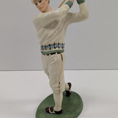 Lenox Golfing Figure "Straight And True"