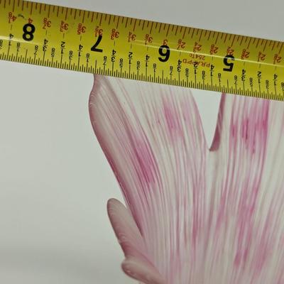 Decorative Pink Glass Vase