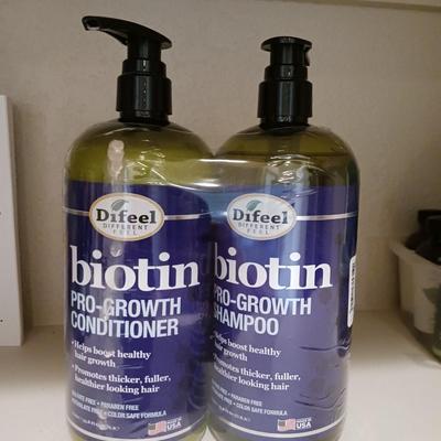 NEW BIOTIN PRO-GROWTH SHAMPOO AND CONDITIONER