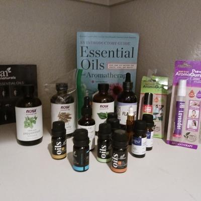 VARIETY OF ESSENTIAL OILS