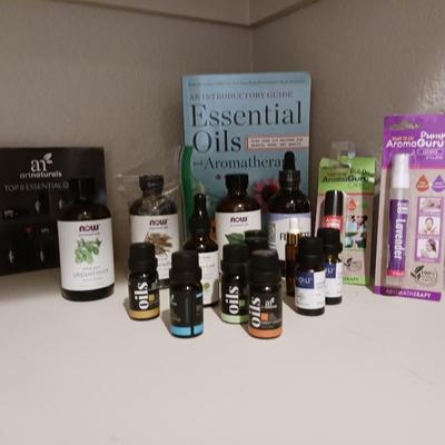 VARIETY OF ESSENTIAL OILS