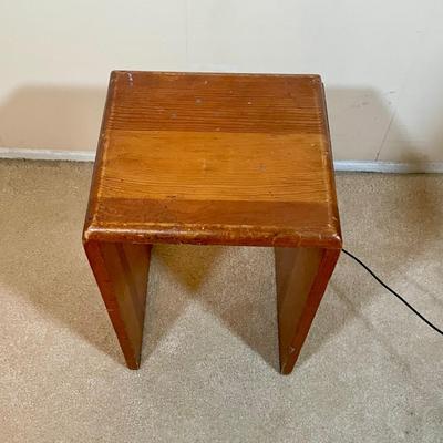 Small Wooden Side Table