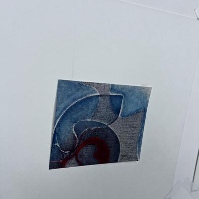 Etching Titled:  OREILLE II  5/100 by F. Fitermann 