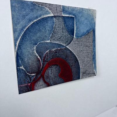 Etching Titled:  OREILLE II  5/100 by F. Fitermann 