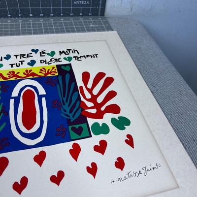 H. Matisse Signed Print WOW!!!! Juin 50 