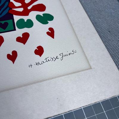 H. Matisse Signed Print WOW!!!! Juin 50 