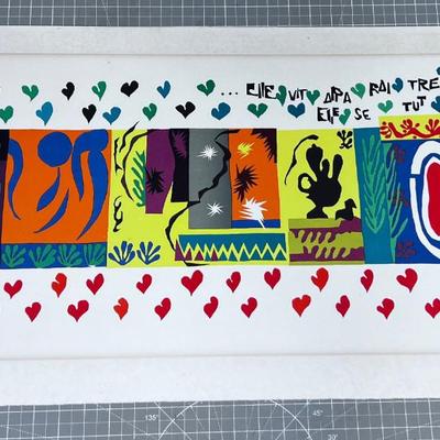 H. Matisse Signed Print WOW!!!! Juin 50 