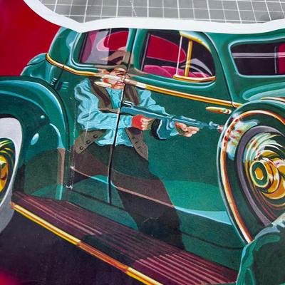 1983 Concours d' Elegance Poster For the Car Show at University of Utah 