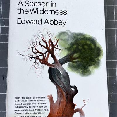 Desert Solitaire, A Season in the Wilderness 2nd Paperback Edition 1972 by Edward Abbey 