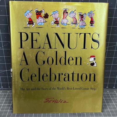 PEANUTS A GOLDEN CELEBRATION Coffee Table Book 