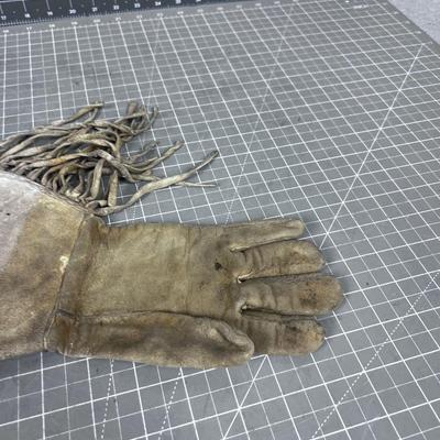 Single Beaded Glove, ANTIQUE Native American AUTHENTIC~ 
