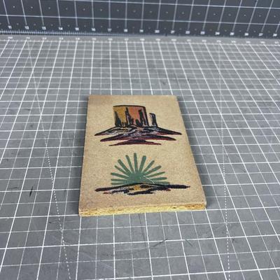 Monument Valley Sand Painting by YAZZIE 