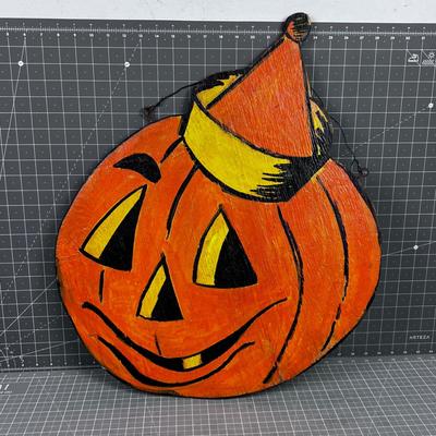 True San Francisco ARTIST, PUMPKIN Cut Out by Clam Lynch