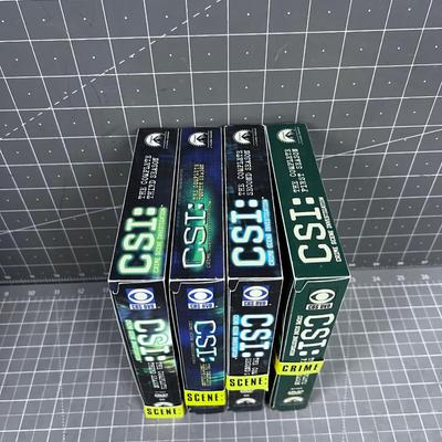 First 4 Season of CSI Like New Opened Boxes