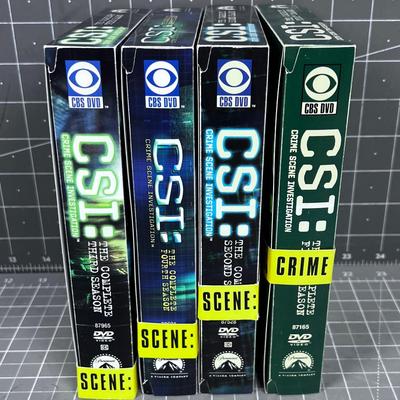 First 4 Season of CSI Like New Opened Boxes