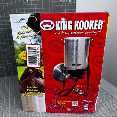 Brand New in the Box KING COOKER Turkey Fryer