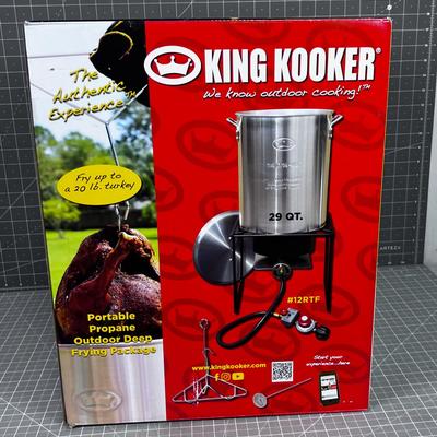 Brand New in the Box KING COOKER Turkey Fryer
