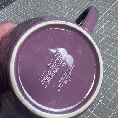(2) Temptations Spouted Bowls, Nested, Lavender Tone